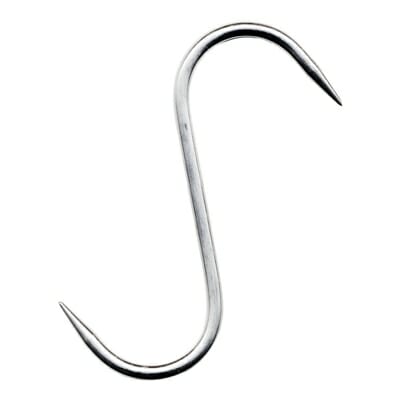 Stainless_Steel_"S"_Hook,_8"_x_8mm