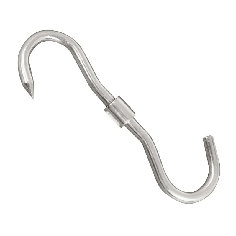 Stainless_Steel_Rotating_"S"_Hook,_12"_x_14mm