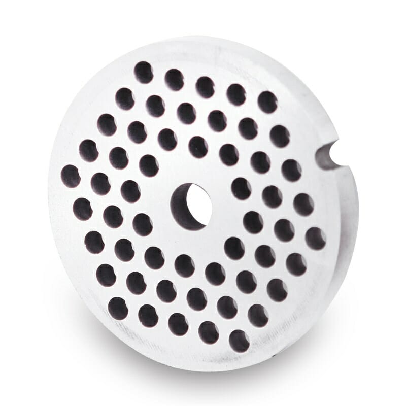 #10/12_Stainless_Steel_1/4"_Grinder_Plate