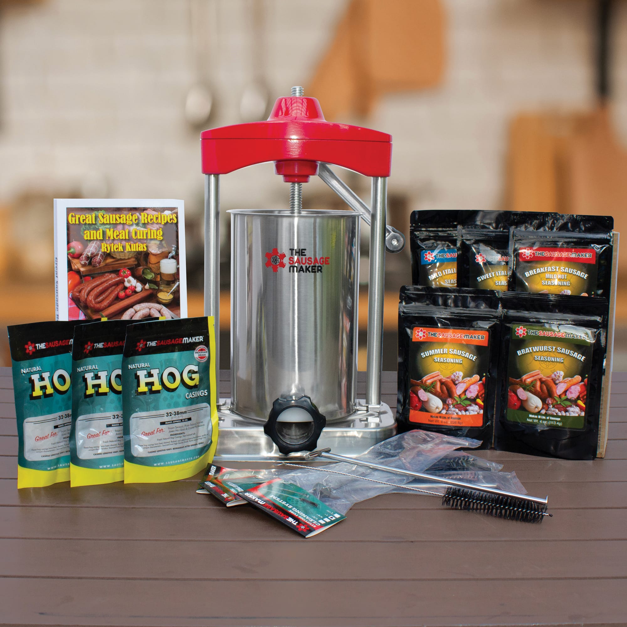 15 lb. Heavy Duty Sausage Stuffer Kit – The Sausage Maker