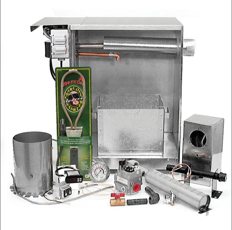 gas smoker component kit