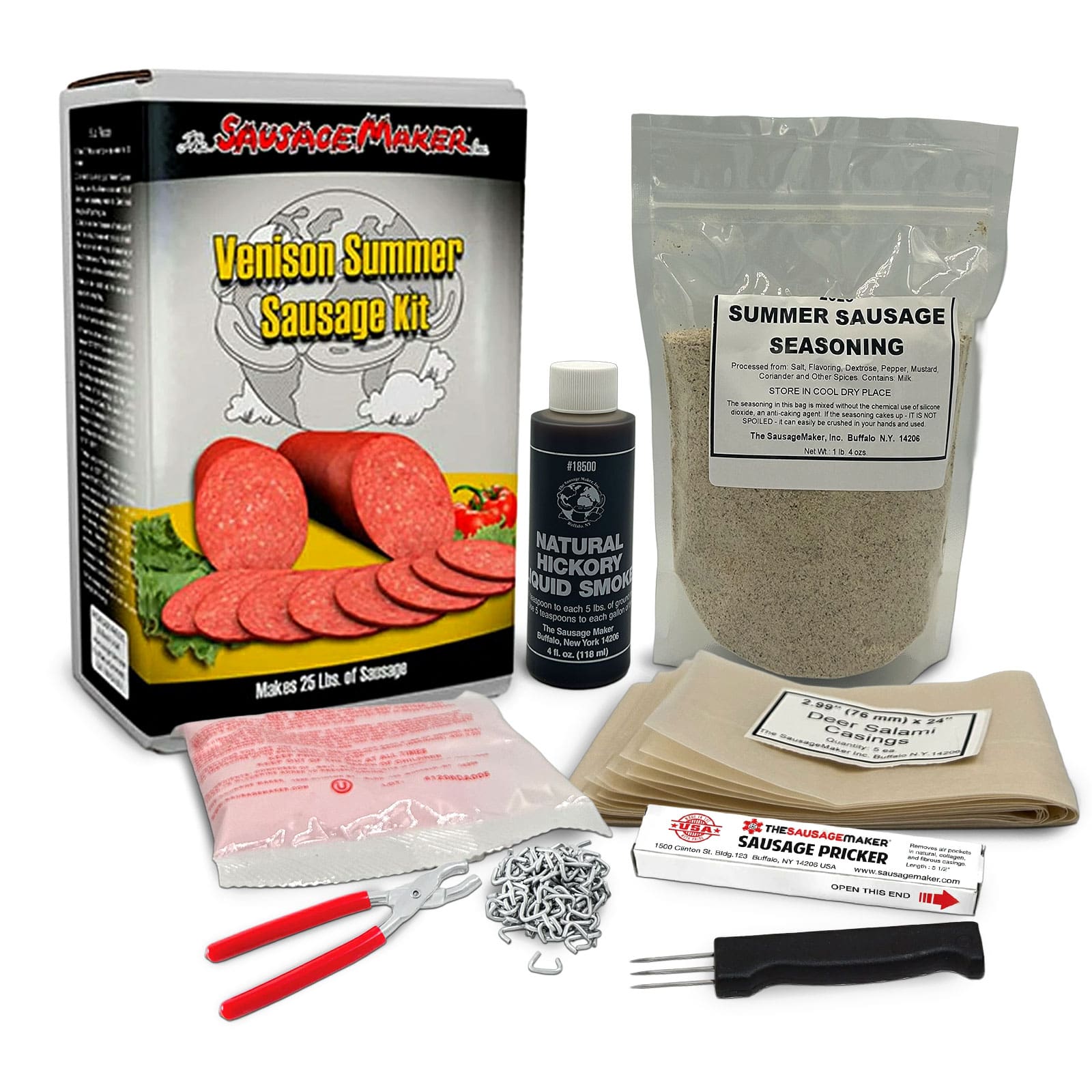 Summer Sausage Seasoning Kit – The Sausage Maker