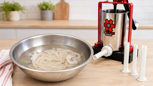 How to Prepare Natural Hog Casings: Soaking, Rinsing & Stuffing
