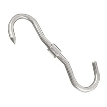 Stainless_Steel_Rotating_"S"_Hook,_12"_x_14mm