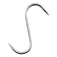 Stainless_Steel_"S"_Hook,_8"_x_8mm,_Set_of_3