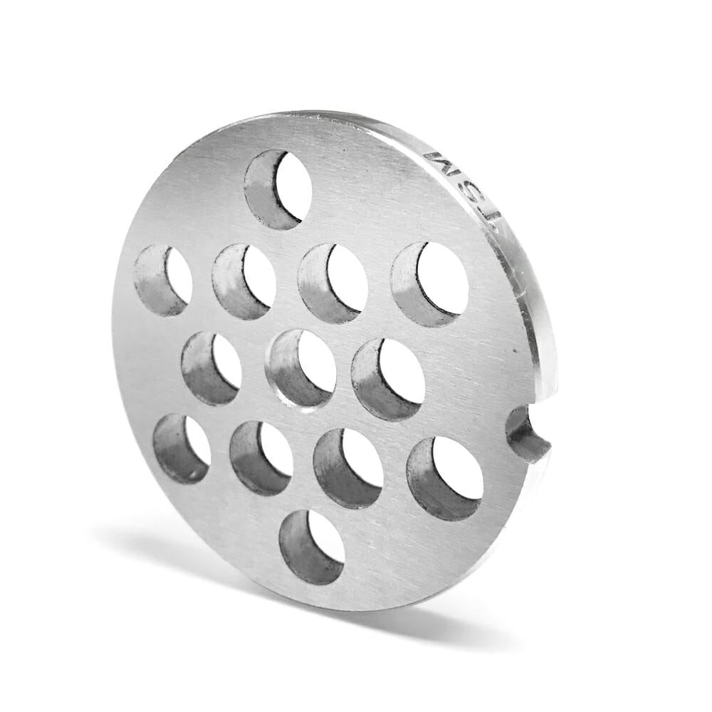#8_Stainless_Steel_3/8"_Grinder_Plate