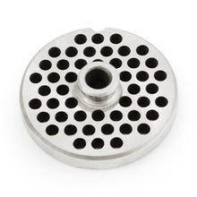 #10/12_Stainless_Steel_1/4"_Grinder_Plate_with_Hub