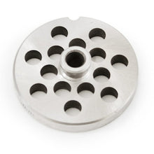 #10/12_Stainless_Steel_3/8"_Grinder_Plate_with_Hub