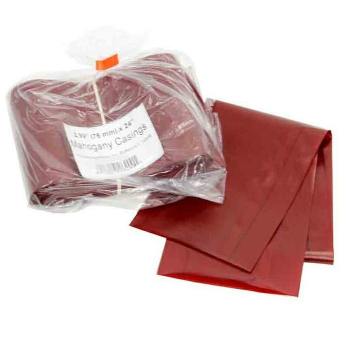 Mahogany Fibrous Salami Casings 76mm – The Sausage Maker