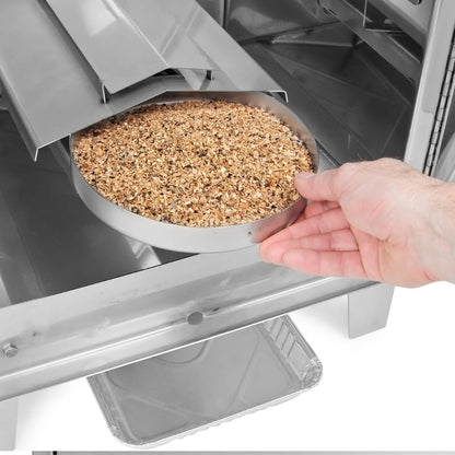 20_lb._Digital_Smoker;8"_STAINLESS_STEEL_SAWDUST_PAN