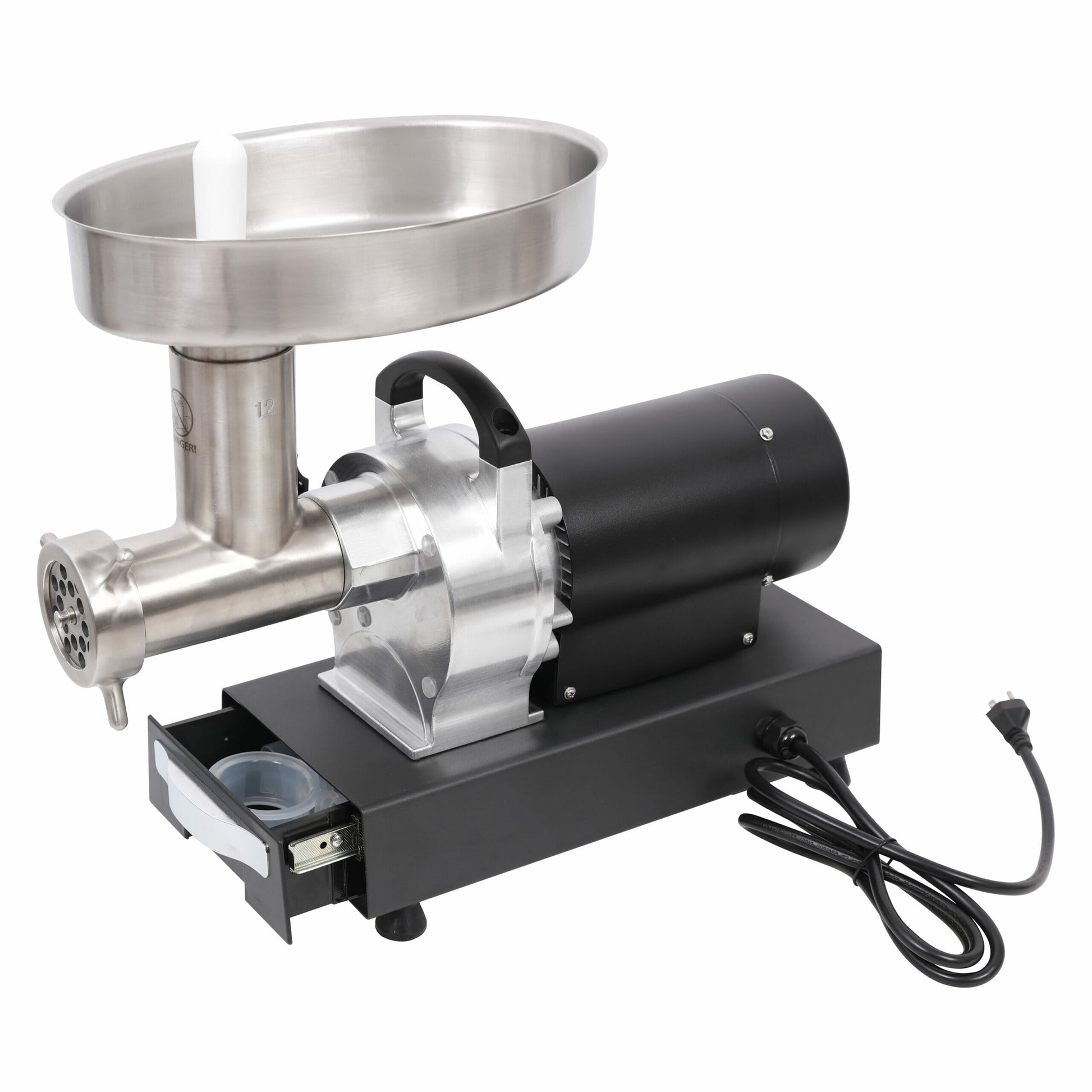 #12_Electric_Meat_Grinder,_PRO;#12_meat_grinder_with_storage;#32_Grinder_Accessories