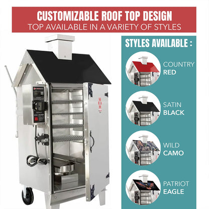 American Made Electric Smokers - Large 30 Lb. Capacity