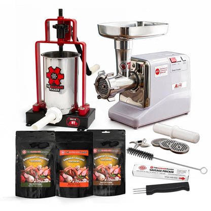 5 Lb. Sausage Making Kit with #12 Meat Grinder