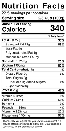 High_Temp_Bleu_Cheese,_5_lbs.;High_Temp_Cheese_Instructions