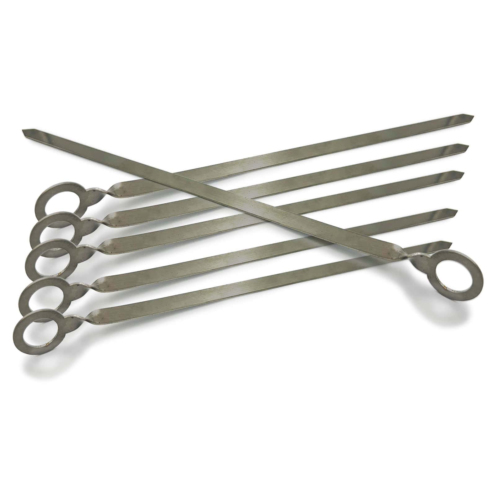 月刊 THE KEBABS セット　6枚 Kebab Skewer Holder with Stainless Steel Skewers Included | The