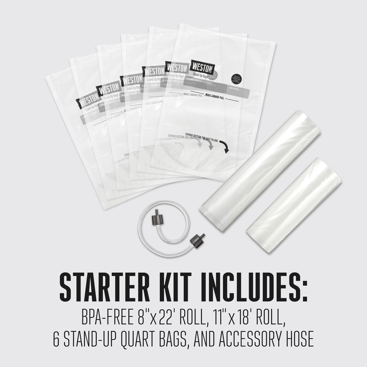 Weston_wet_and_dry_food_vacuum_sealer_with_date_stamp_for_airtight_storage