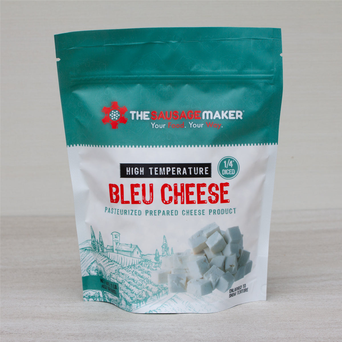 High Temp Bleu Cheese 1lb – The Sausage Maker