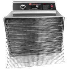 The_Sausage_Maker_Harvest_Fiesta_8_tray_digital_food_dehydrator_with_stainless_steel_shelves