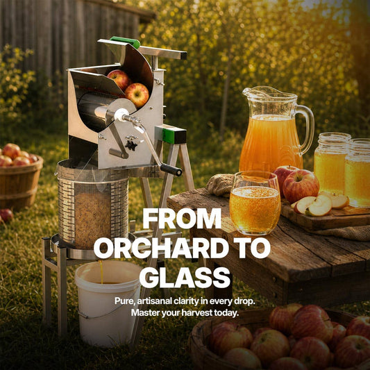 Harvest Fiesta Fruit 15L Press and Apple Crusher Combo