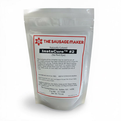 Package of The Sausagemaker InstaCure #2 on a white background