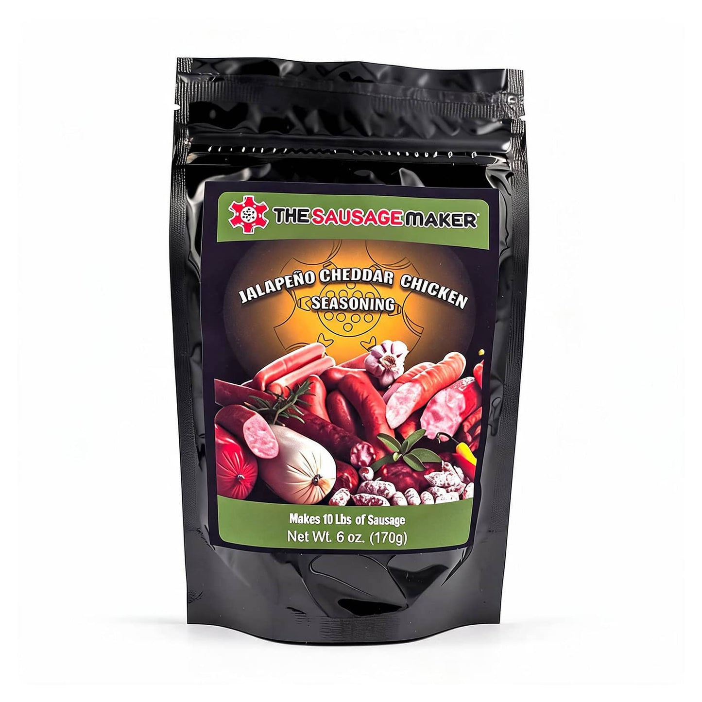 Jalapeno cheddar chicken sausage seasoning 6 oz pack
