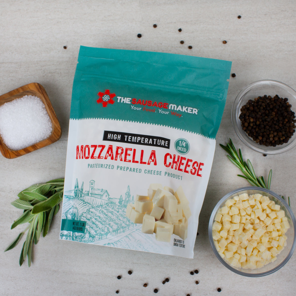 High_Temp_Mozzarella_Cheese_1_lb;High_Temp_Cheese_Instructions