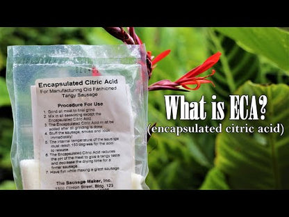 Encapsulated citric acid educational video