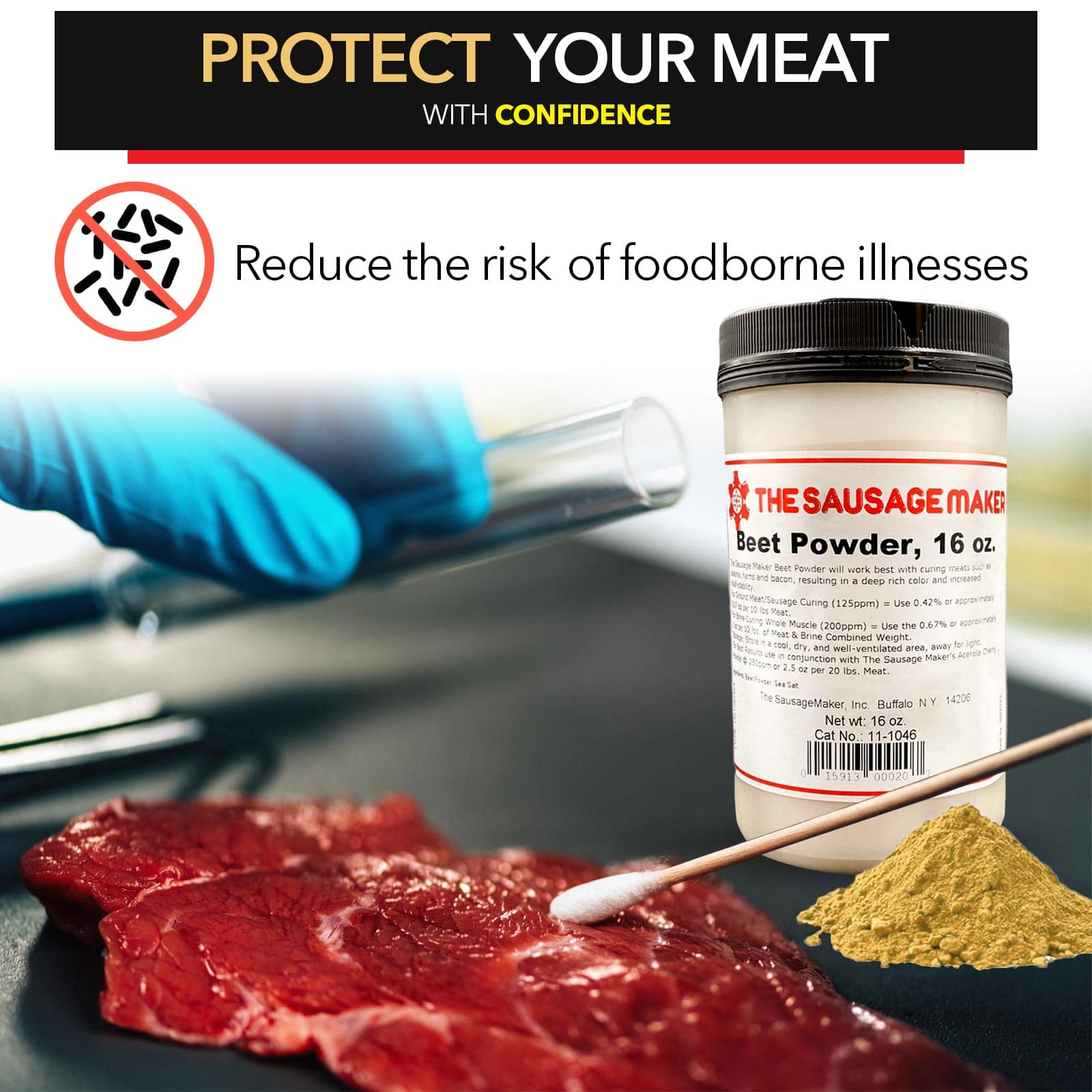 beet-powder-for-curing-three-different-sizes;beet-powder-features;beet-powder-for-safe-and-even-curing;beet-powder-can-be-used-with-many-recipes;beet-powder-limits-bacterial-growth