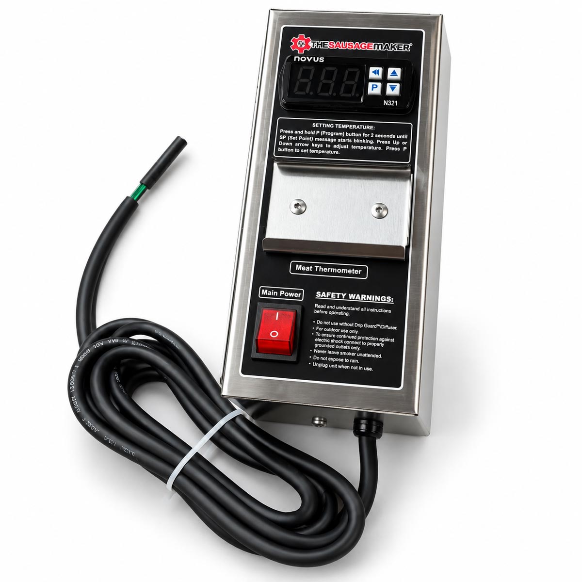 Smoker control box for 220V