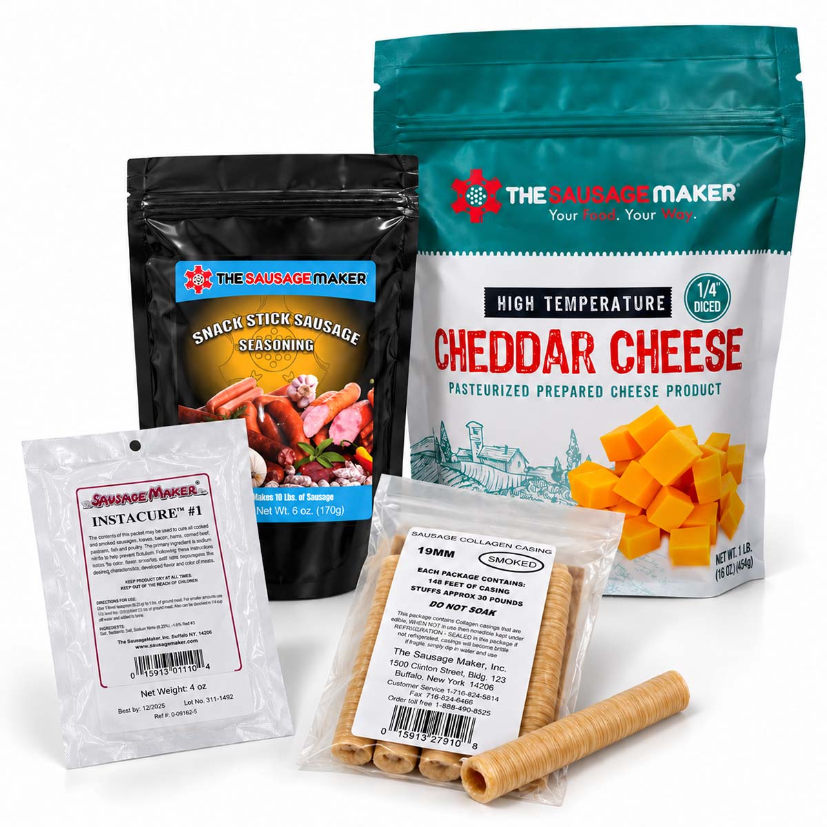 Cheddar Snack Stick Kit