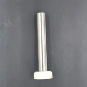 1 1/4" Stainless Steel Stuffing Tube for 5lb. Stuffers with locknut