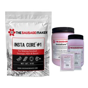 All available sizes of Insta Cure curing salt